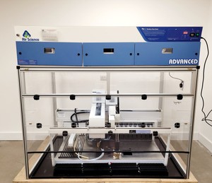 Thumbnail image of Perkin Elmer Janus Automated Workstation with Purair Advanced Ductless Fume Hood