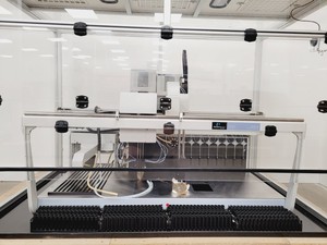 Thumbnail image of Perkin Elmer Janus Automated Workstation with Purair Advanced Ductless Fume Hood