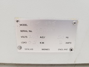 Thumbnail image of Genlab DC125 Benchtop Laboratory Drying Cabinet Lab