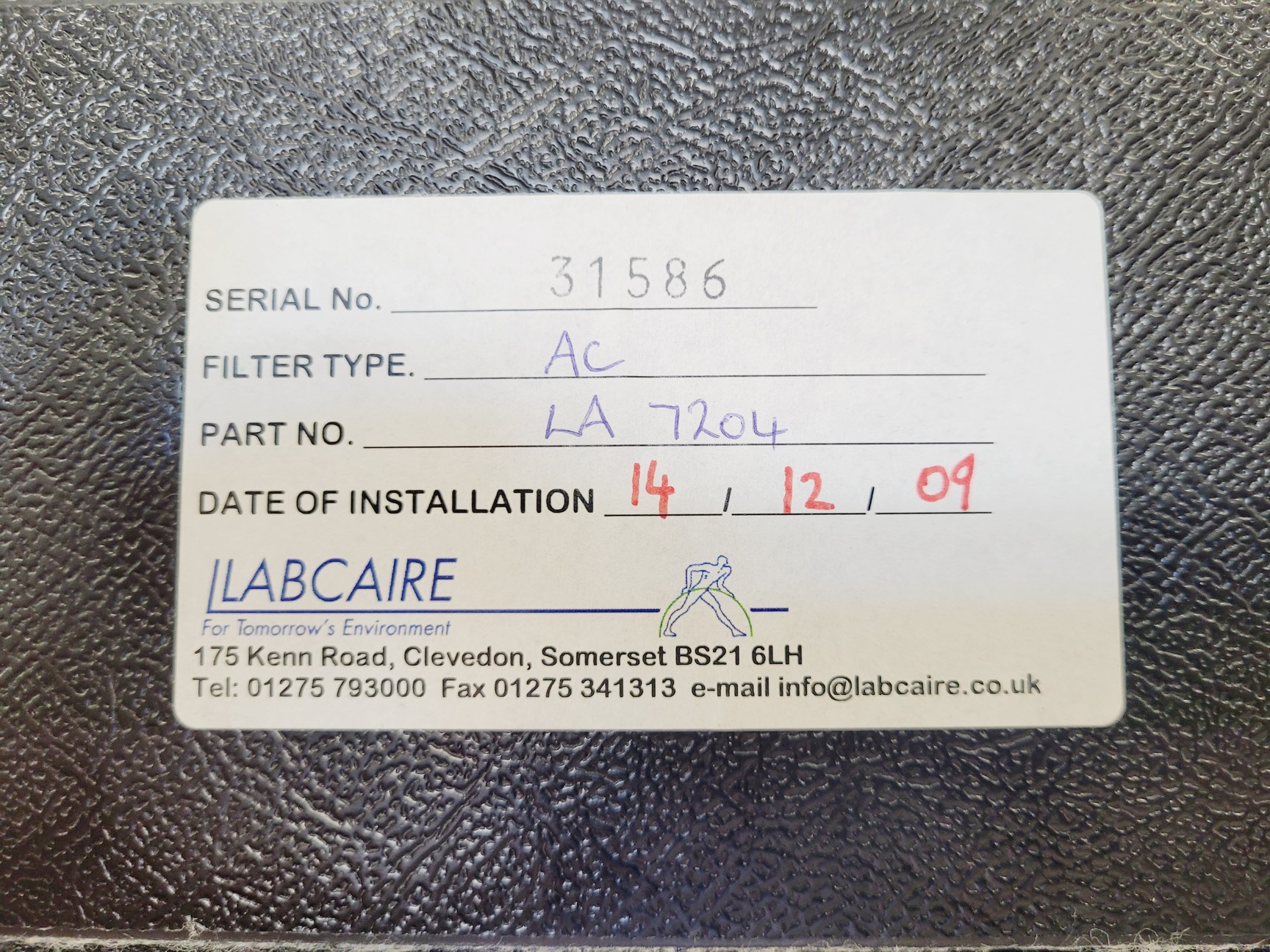 Image of Labcaire Special Downflow Laboratory Workstation Bench Lab