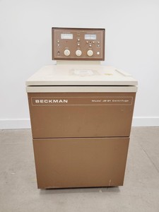 Thumbnail image of Beckman J2-21 Floor Standing Centrifuge with JA10 10000rpm Rotor Lab