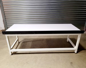 Thumbnail image of Large White Trespa Laboratory Table/Desk