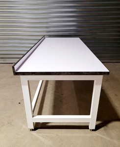 Thumbnail image of Large White Trespa Laboratory Table/Desk