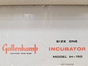 Thumbnail image of Gallenkamp Size 1 Incubator Model IH-150 Lab