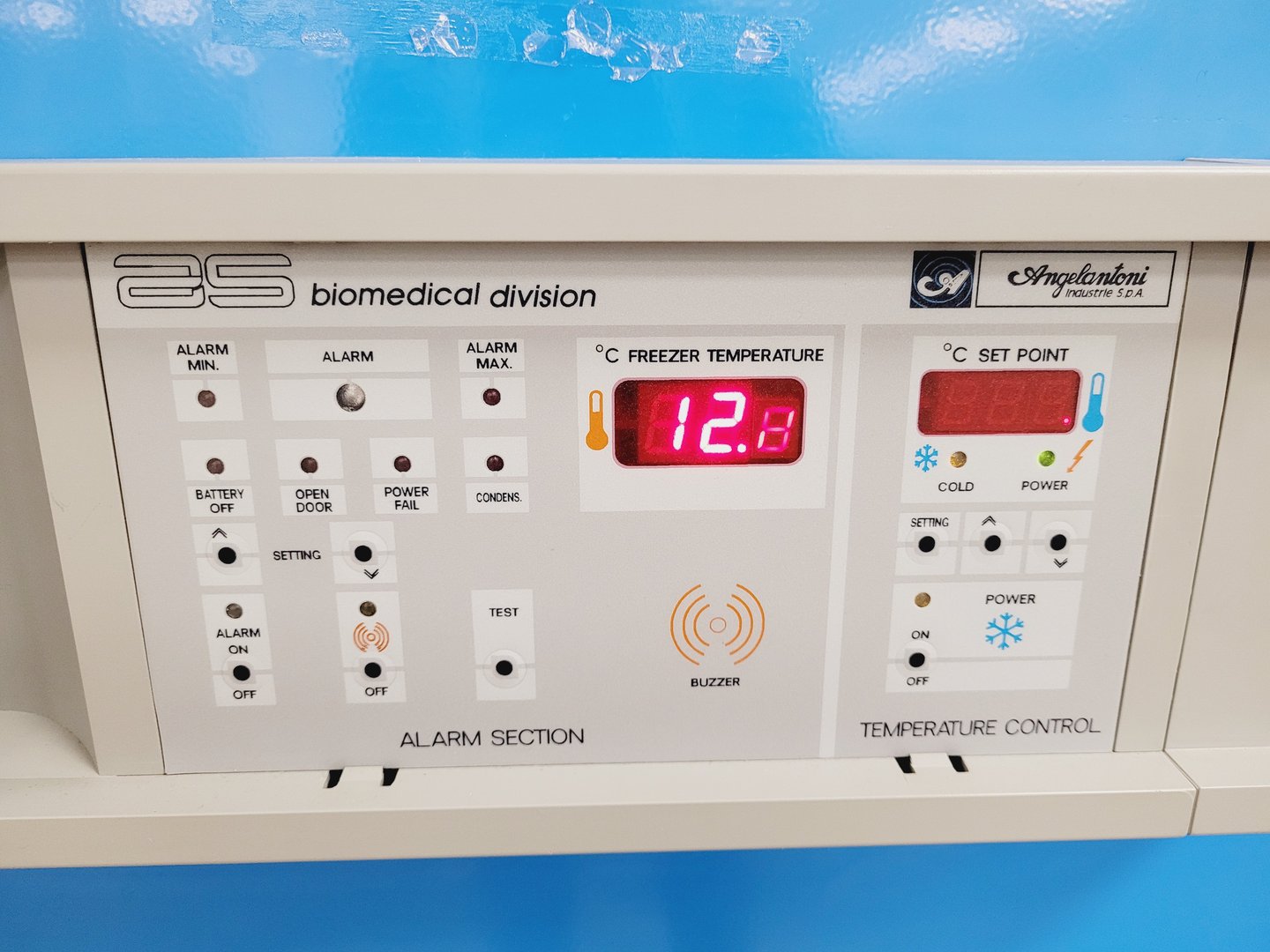 Image of Angelantoni Platinum 500 SV Ultra Low Temperature Freezer -45˚C Lab