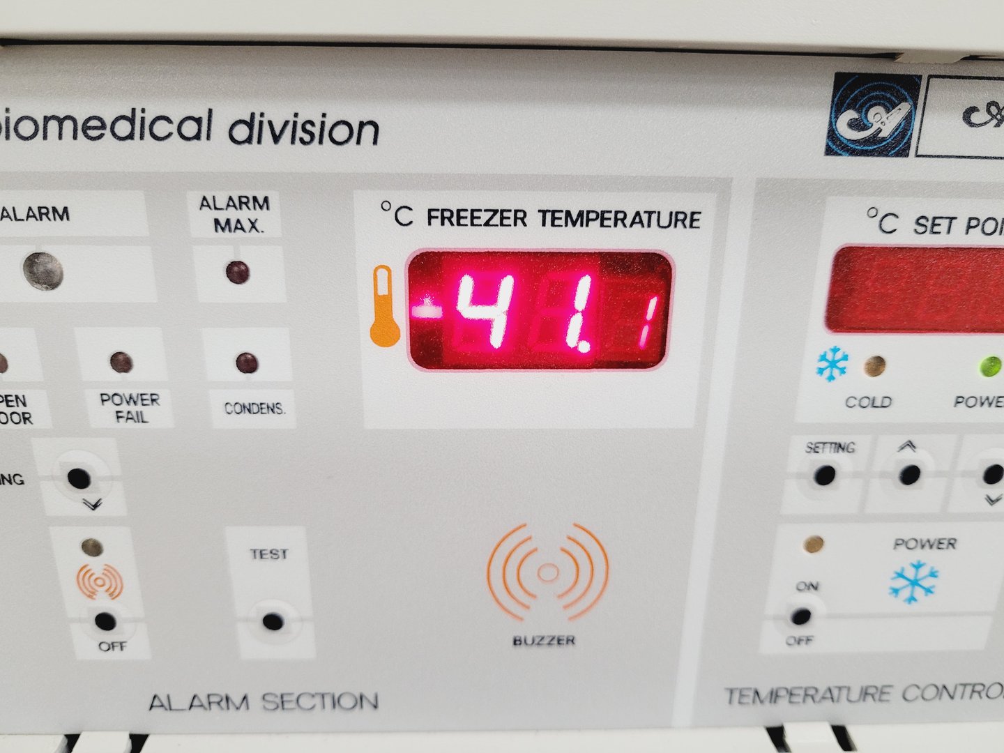 Image of Angelantoni Platinum 500 SV Ultra Low Temperature Freezer -45˚C Lab