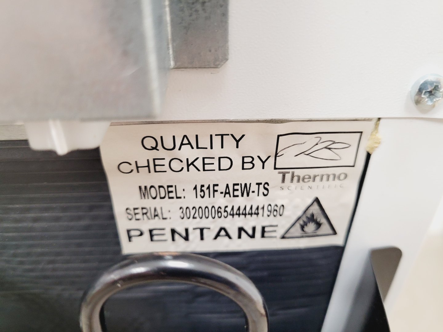 Image of Thermo Scientific ES Series Lab Freezer 151F-AEW-TS Lab