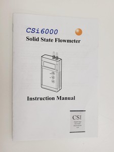 Thumbnail image of CSi 6000 Solid State Flowmeter Type 006000 Lab