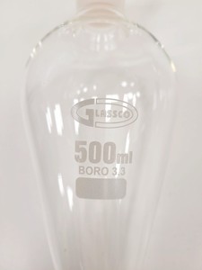 Thumbnail image of 182 x Glassco 149.202.05 Squibb Shaped Separating Funnels 500mL
