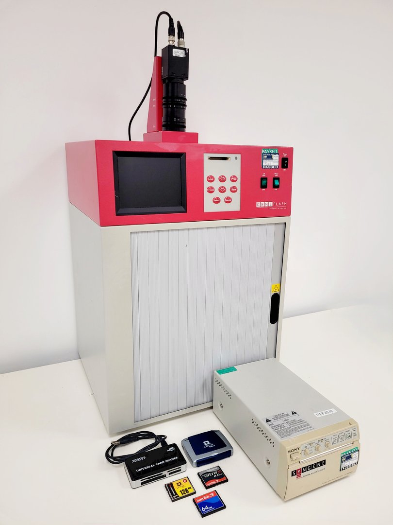 Image of Syngene Geneflash Bio Imaging Gel Doc System & GVM20 UV / White Transilluminator