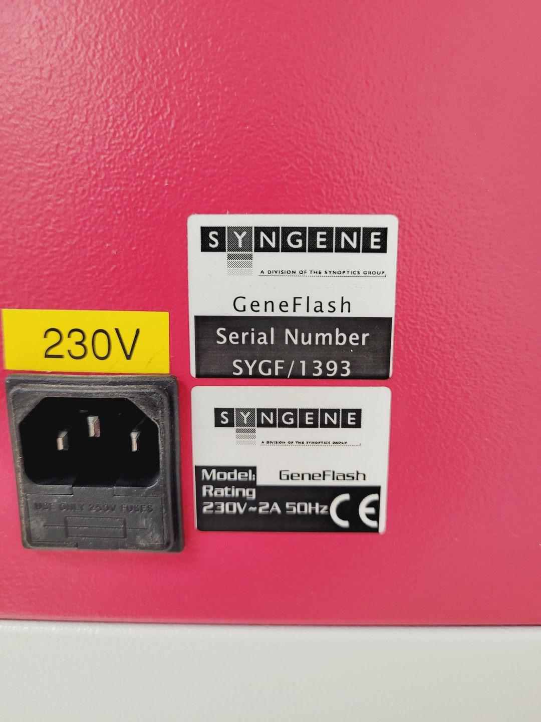 Image of Syngene Geneflash Bio Imaging Gel Doc System & GVM20 UV / White Transilluminator