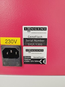 Thumbnail image of Syngene Geneflash Bio Imaging Gel Doc System & GVM20 UV / White Transilluminator