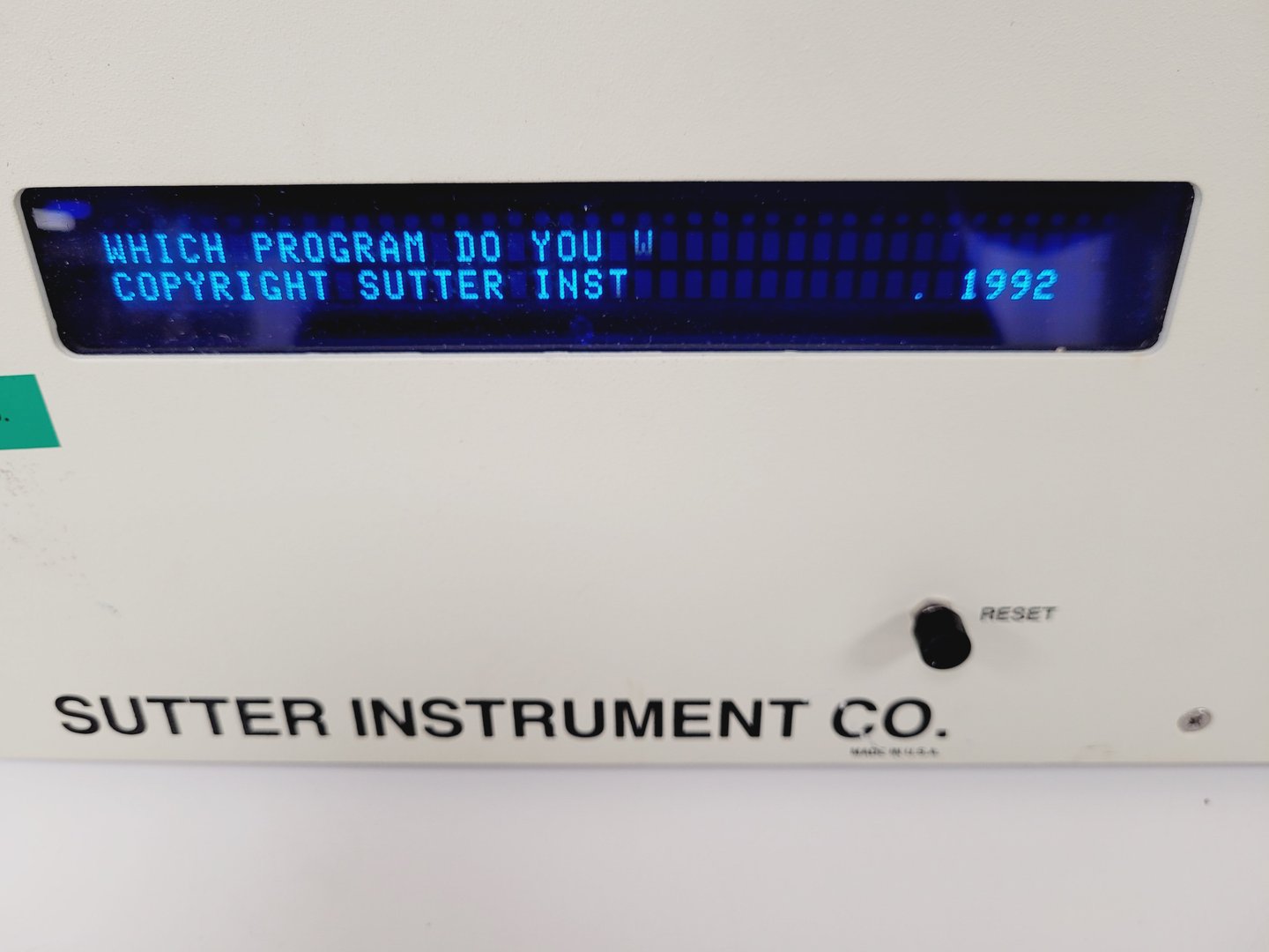 Image of Sutter Instruments Co. Model P-97 Flaming Brown Micropipette Puller Lab