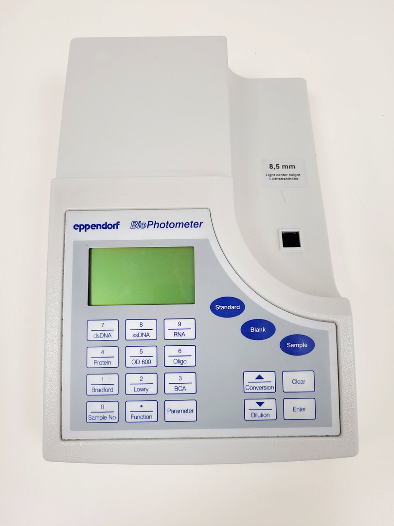 Eppendorf Biophotometer Spectrophotometer 6131 UV/VIS Lab