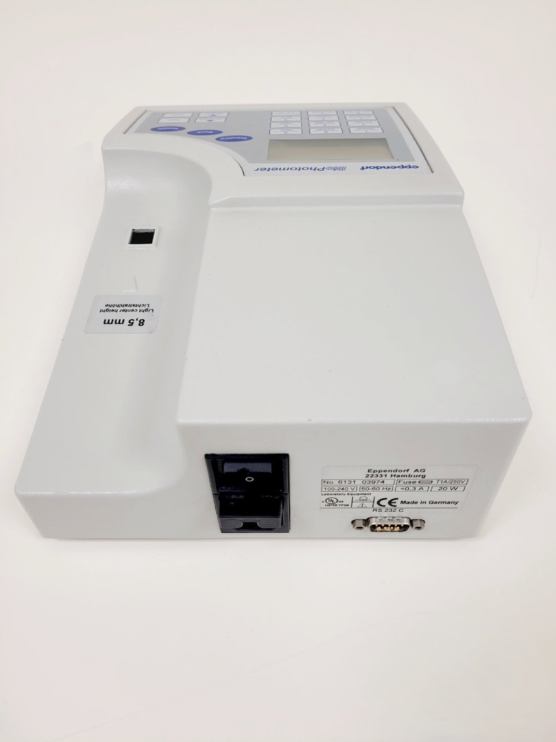 Image of Eppendorf Biophotometer Spectrophotometer 6131 UV/VIS Lab