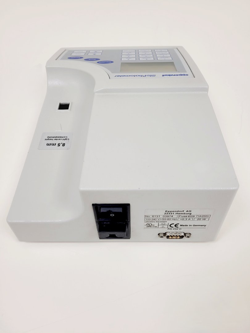 Eppendorf Biophotometer Spectrophotometer 6131 UV/VIS Lab