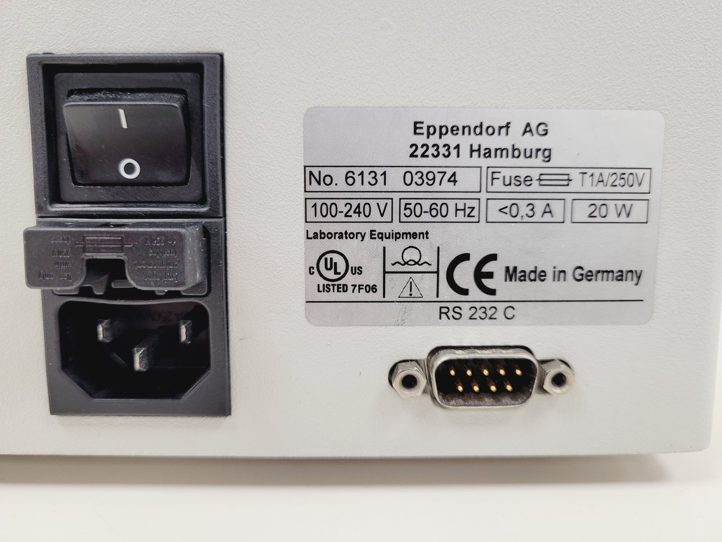 Image of Eppendorf Biophotometer Spectrophotometer 6131 UV/VIS Lab