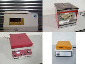 Thumbnail image of Lot of Benchtop Laboratory Centrifuges - Sorvall, Appligene, Heraeus Lab