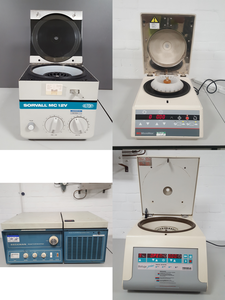 Thumbnail image of Lot of Benchtop Laboratory Centrifuges - Sorvall, Appligene, Heraeus Lab