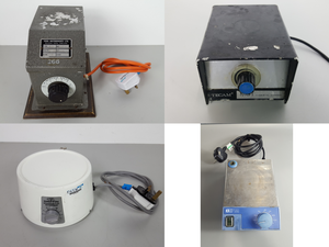 Thumbnail image of Lot of Laboratory Magnetic Stirrers & Hotplates IKA, Fisher, Stuarts, Tecam Lab