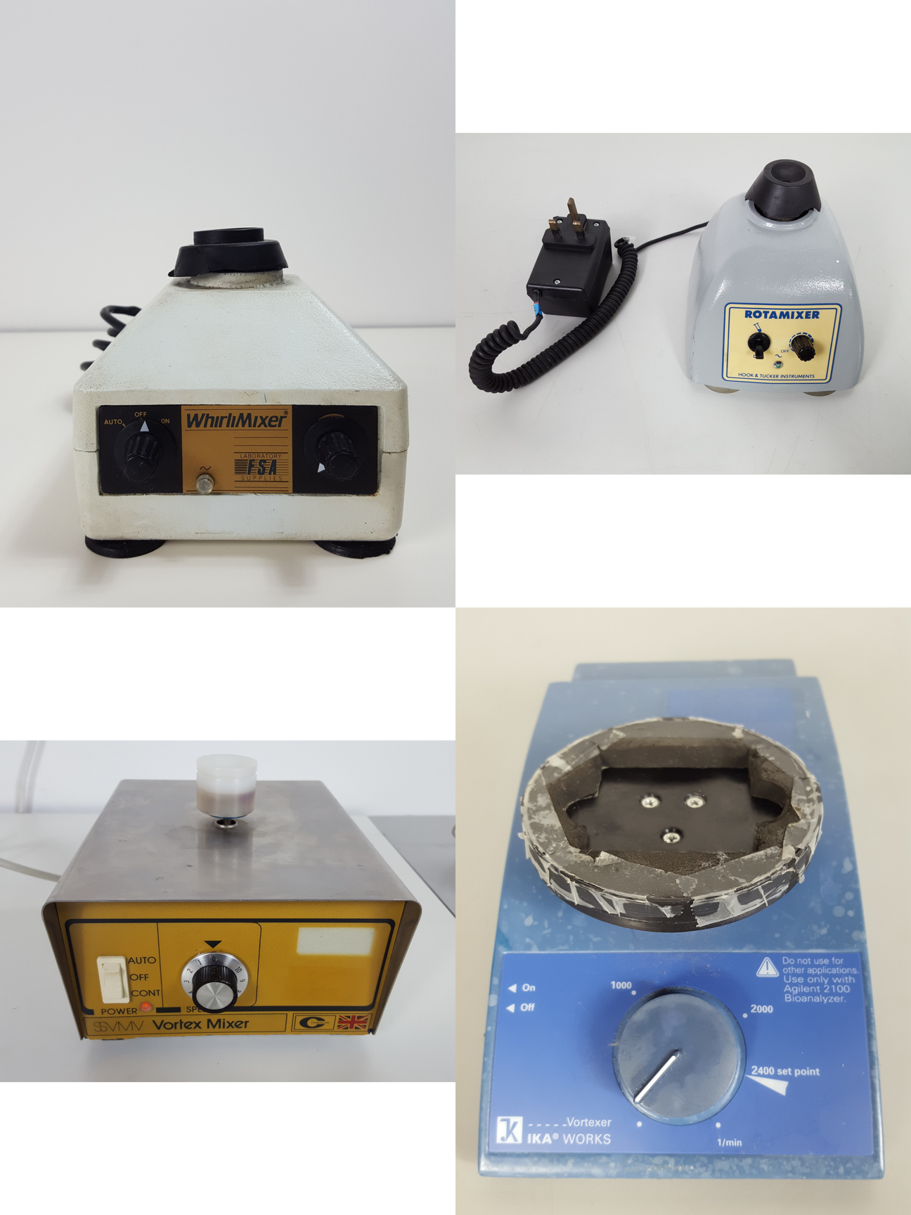 Image of Lot of Laboratory Shakers & Mixers - Stuart, Fisions, IKA Lab