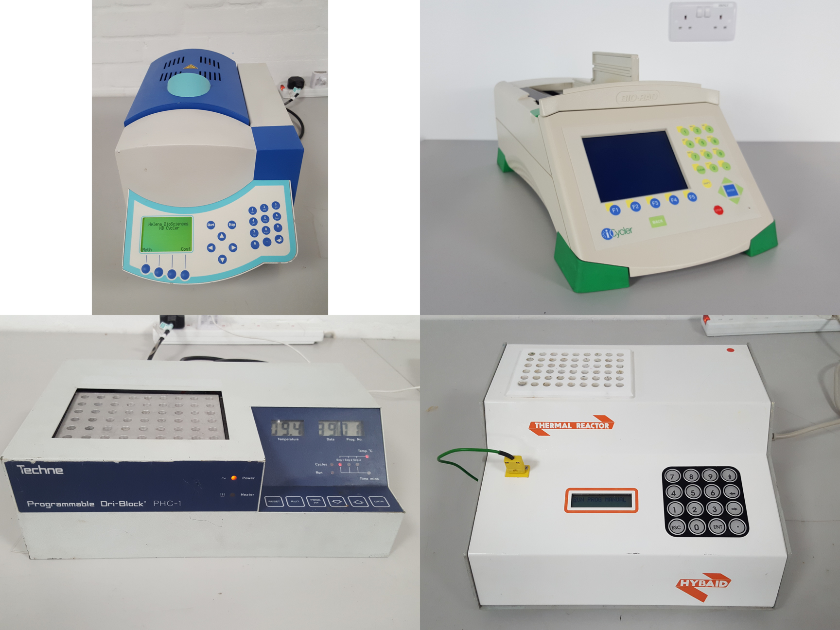 Image of Large Lot of Laboratory Thermal Cyclers & Block Heaters - Techne, Applied,  Lab