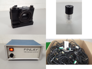 Thumbnail image of Large Lot of Microscope Spares & Accessories, Objectives, Cameras, Eyepieces Lab