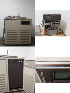 Thumbnail image of Lot of Philips CM12 TEM Electron Microscope Parts - PSU, Column, Controller, Lab