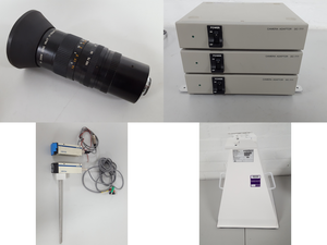 Thumbnail image of Large Job Lot of AV Equipment Cameras, Camcorders, Lenses, Projectors, TVs