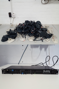 Thumbnail image of Large Job Lot of AV Equipment Cameras, Camcorders, Lenses, Projectors, TVs