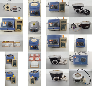 Thumbnail image of Lot of Laboratory Heating Mantles - Electrothermal, Thermo, Fisher, Isopad  Lab