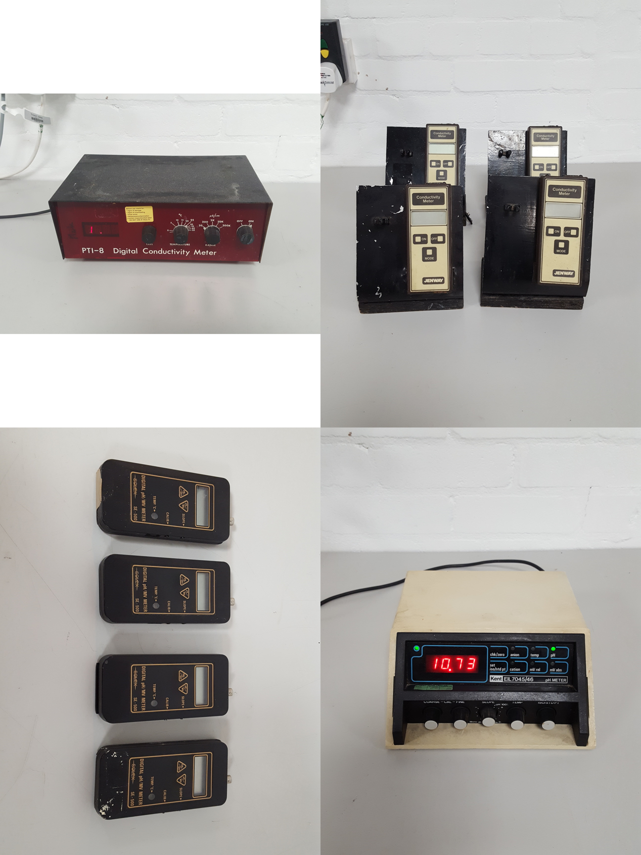 Image of Job Lot of Laboratory Test & Measurement Equipment/Meters - pH, Volt, Multi Lab