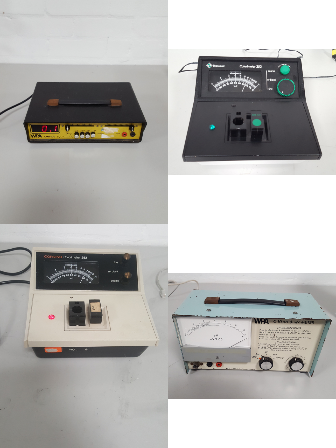 Image of Job Lot of Laboratory Test & Measurement Equipment/Meters - pH, Volt, Multi Lab