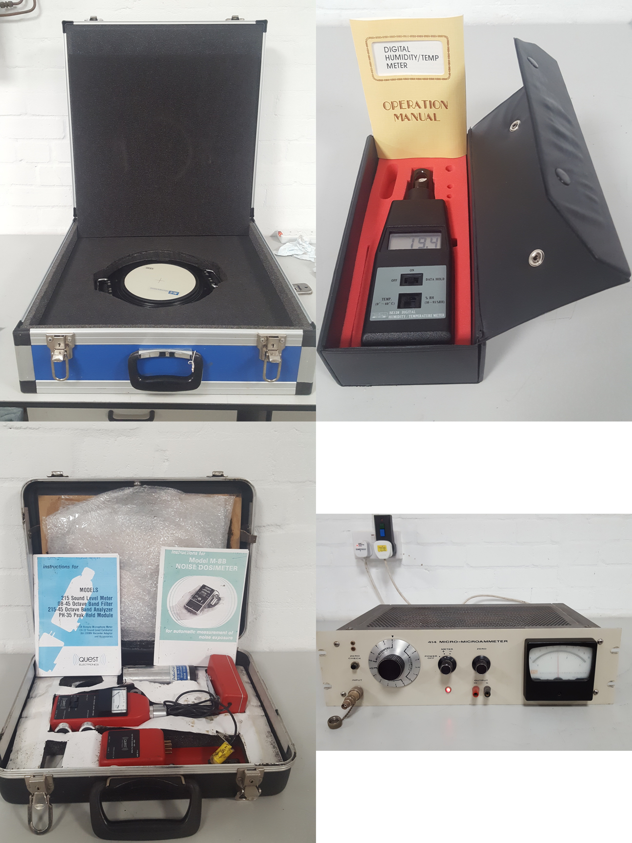 Image of Job Lot of Laboratory Test & Measurement Equipment/Meters - pH, Volt, Multi Lab