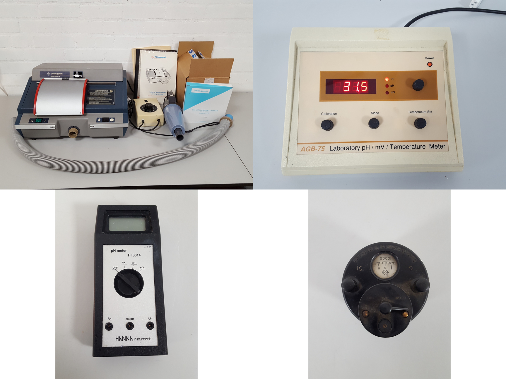 Image of Job Lot of Laboratory Test & Measurement Equipment/Meters - pH, Volt, Multi Lab