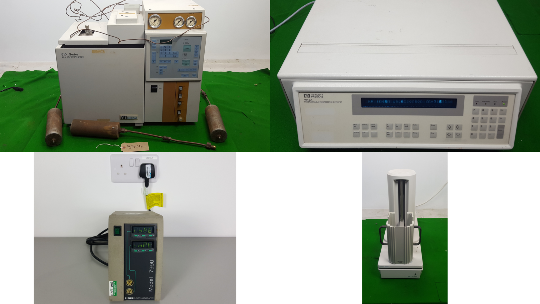 Image of  Lot of Laboratory Chromatography Equipment, Parts & Accessories HPLC, UPLC, GC