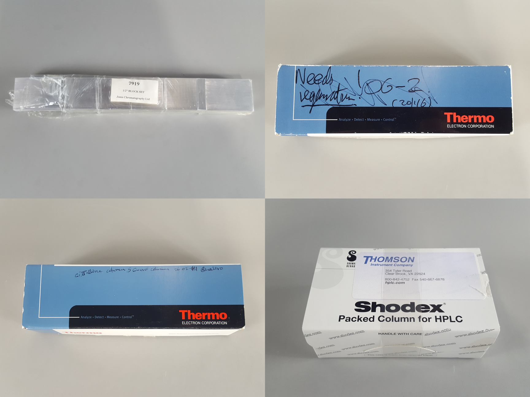 Image of  Lot of Laboratory Chromatography Equipment, Parts & Accessories HPLC, UPLC, GC