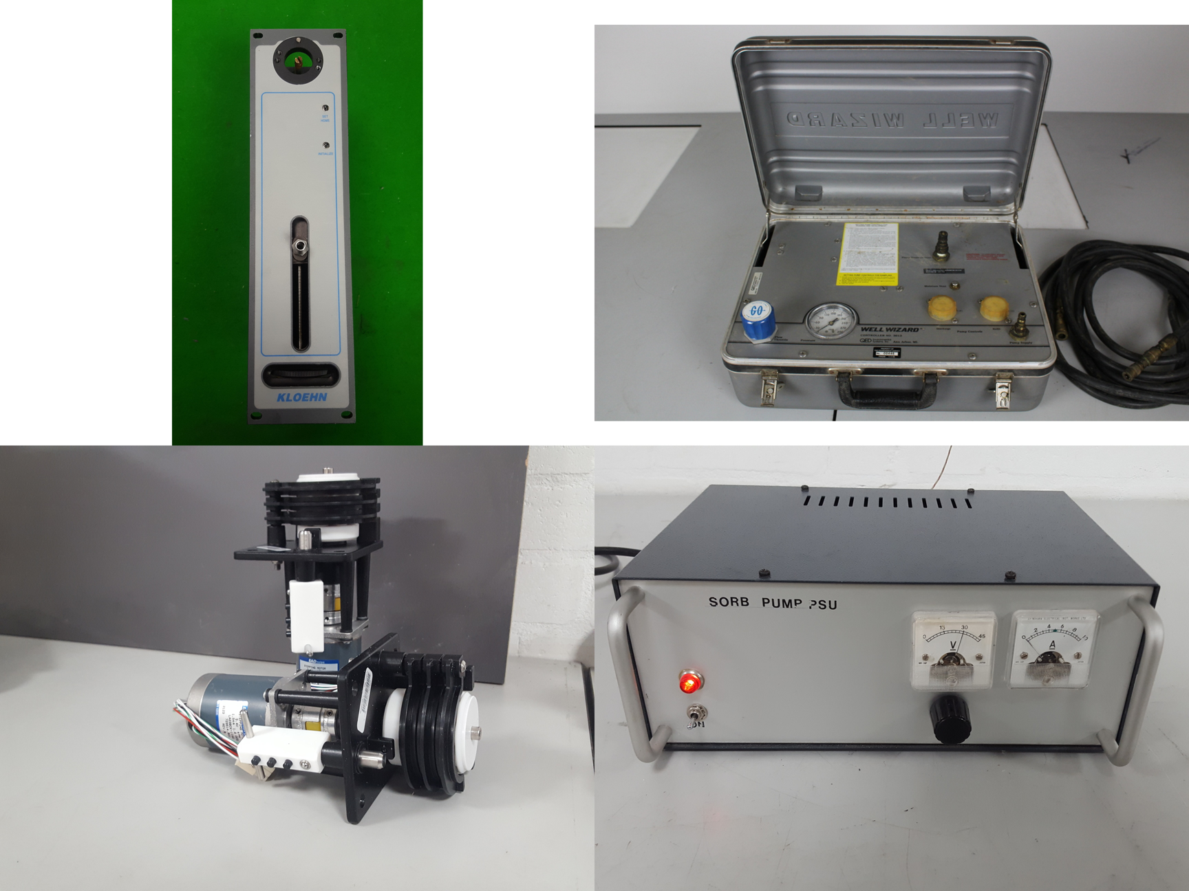 Image of Lot of Laboratory Pumps & Controllers - Vacuum, Diaphragm, Peristalti, Turbo Lab