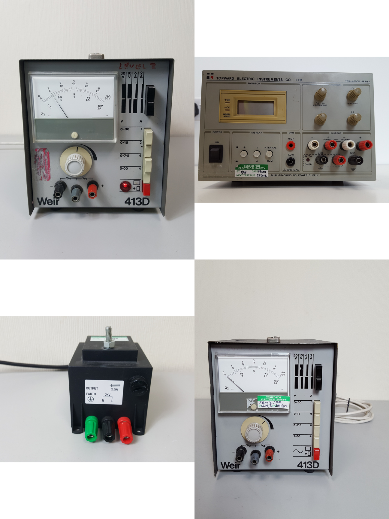 Image of Lot of Laboratory Equipments Power Supplies & Transformers Lab