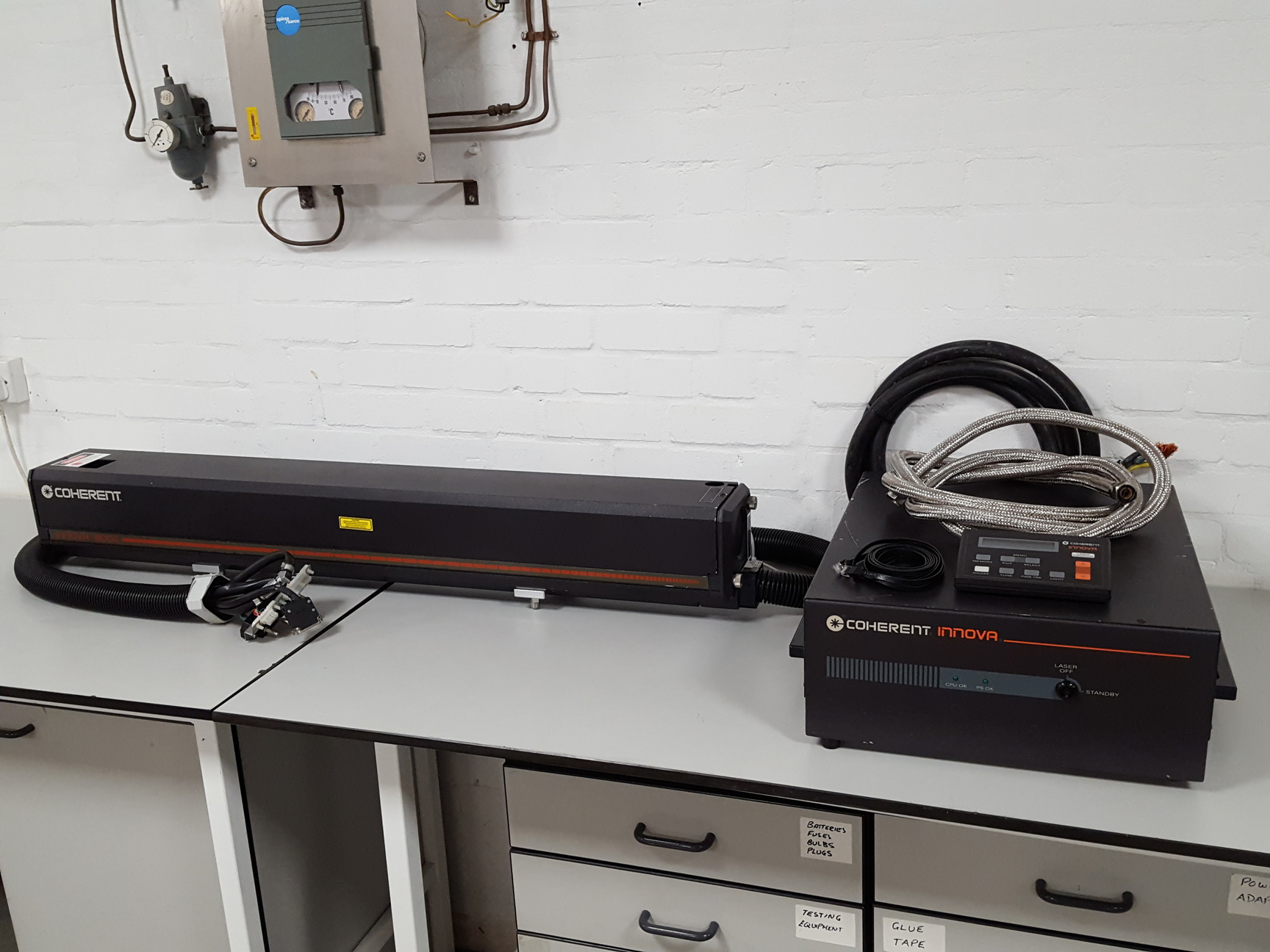 Image of Job Lot of Laboratory Lasers, Power Supplies & Accessories - Coherent Innova Lab