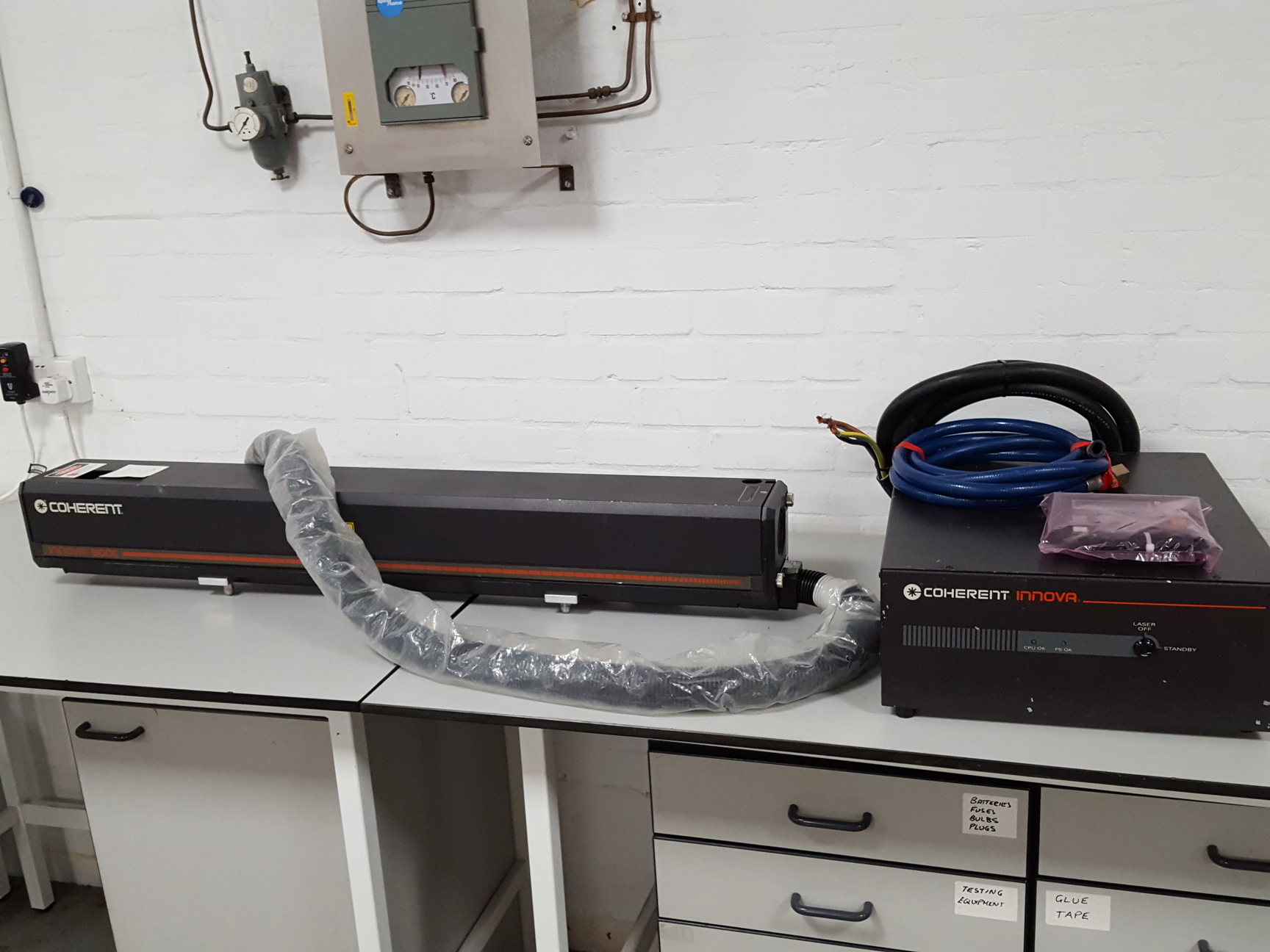 Image of Job Lot of Laboratory Lasers, Power Supplies & Accessories - Coherent Innova Lab