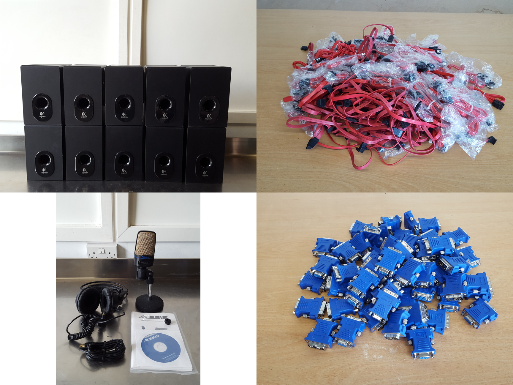 Image of Job Lot of AV, IT, Photography, Amplifiers & Pro Audio Equipment  JVC, Olympus