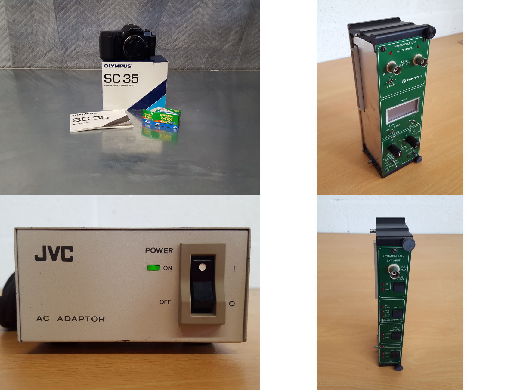 Image of Job Lot of AV, IT, Photography, Amplifiers & Pro Audio Equipment  JVC, Olympus