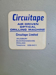 Thumbnail image of Circuitape Air Driven Optical Drilling Machine