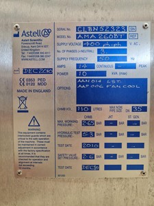 Thumbnail image of Astell Autoclave Model: AMA260BT