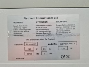 Thumbnail image of Fistreem Model: WDA300.RW1.5 Water Purification System Lab