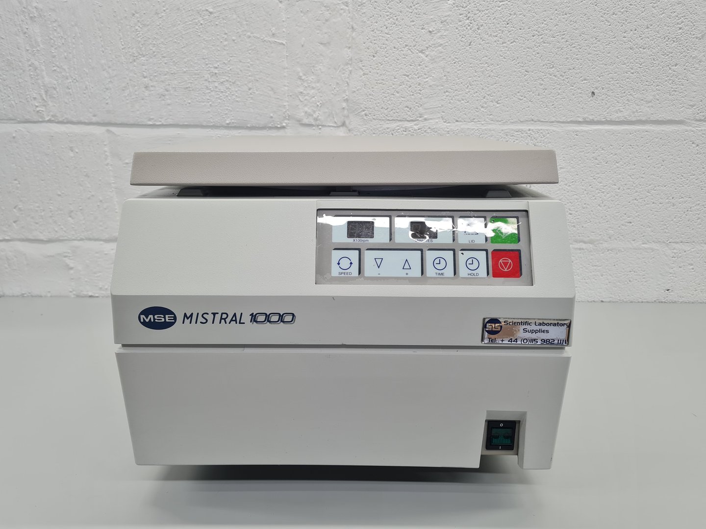 Image of MSE Mistral 1000 Benchtop Centrifuge with 6000 rpm Rotor Lab