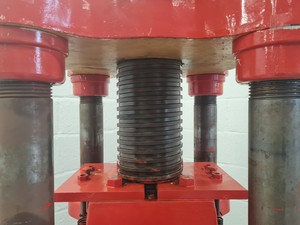 Thumbnail image of  Denison 150 Ton Model No: T.I.B/M.C Hydraulic Screw Press 