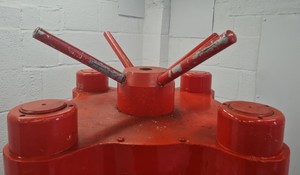 Thumbnail image of  Denison 150 Ton Model No: T.I.B/M.C Hydraulic Screw Press 