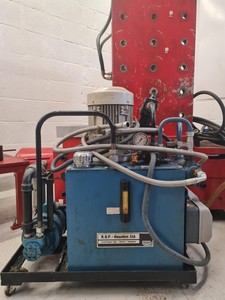 Thumbnail image of R.D.P.- Howden Hydraulic Press & Pump System
